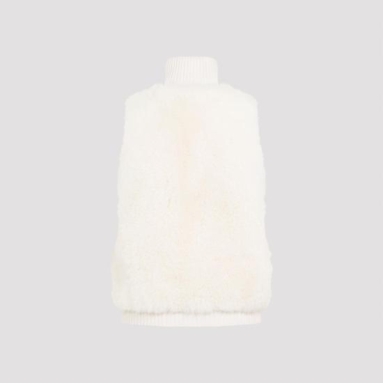 24FW 이브살로몬 코트 25WYG51956MAAG C11 IVOIRE WHITE - YVES SALOMON