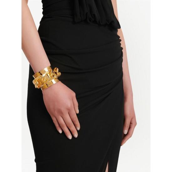 24FW 발망 팔찌 DN0XG105 MLTN 1KA GOLD - BALMAIN