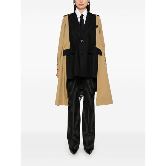 24FW 사카이 케이프 24 07610 015 BROWN BLACK - SACAI