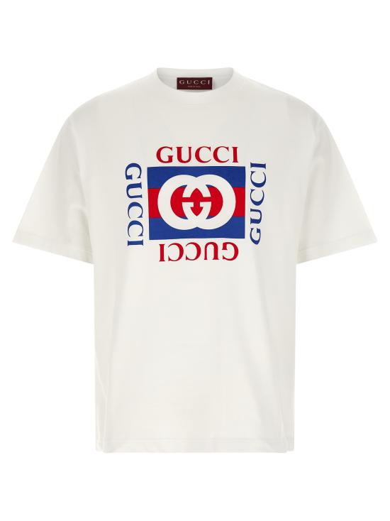 26SS 구찌 코튼 저지 티셔츠 784361XJGKA9074 White