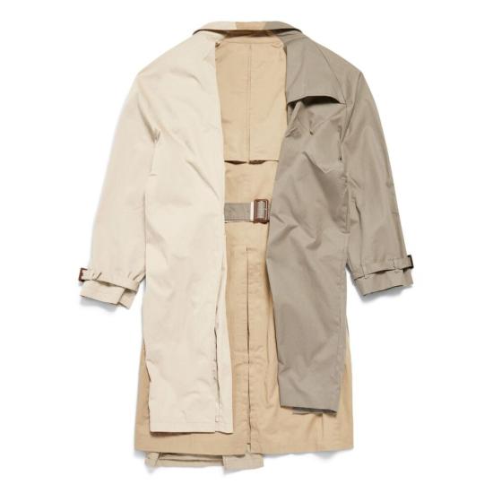  발렌시아가 트렌치 코트 790758 TKP07 9501 NEUTRALS GREY - BALENCIAGA