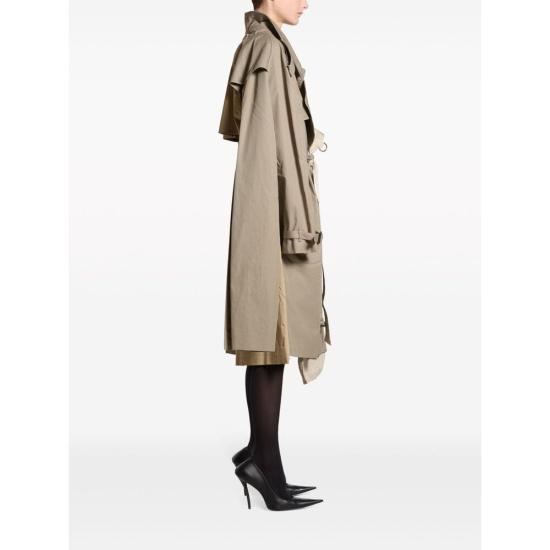  발렌시아가 트렌치 코트 790758 TKP07 9501 NEUTRALS GREY - BALENCIAGA