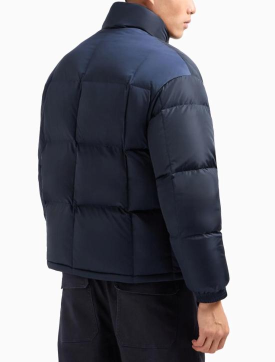 24FW 알마니 숏패딩 6DZB21ZN4XZ1510 BLUE - ARMANI