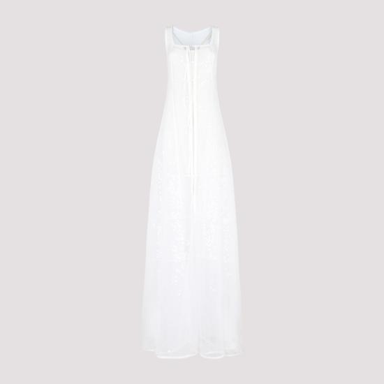  자크뮈스 롱 원피스 233DR068 1509 100 WHITE