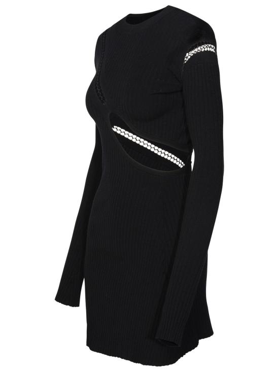  디 아티코 숏 원피스 242WCA283 KV001100 Black - THE ATTICO