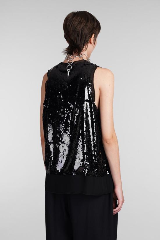 24FW 꼼데가르송 민소매 티셔츠 406923 GN B020 051 Black - COMME DES GARCONS