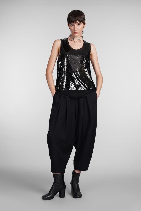 24FW 꼼데가르송 민소매 티셔츠 406923 GN B020 051 Black - COMME DES GARCONS
