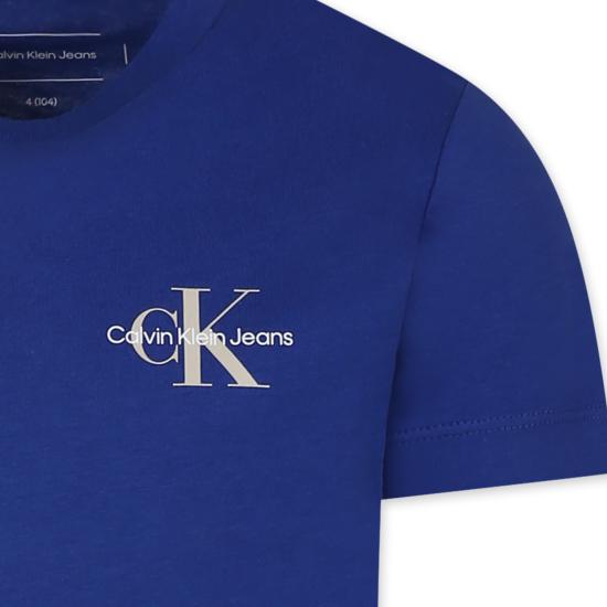  [키즈] 캘빈클라인 티셔츠 IU0IU00678 C6Z LIGHT BLUE - CALVIN KLEIN