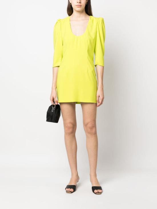  디스퀘어드2 숏 원피스 S75CV0654 S60581 679 GREEN LEMONADE - DSQUARED2