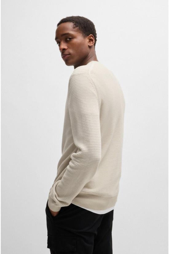  보스 스웨터 50523575 10263266 01 271 Light beige - BOSS