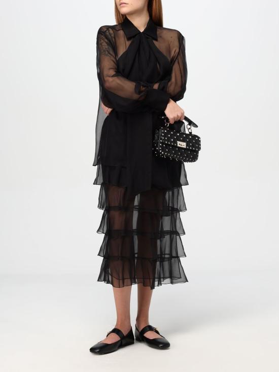 24FW 발렌티노 가라바니 블라우스 5B0AB6T02UP 0NO Black - VALENTINO GARAVANI