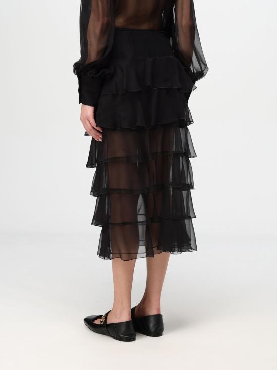 24FW 발렌티노 가라바니 스커트 5B0RAC562UP 0NO Black - VALENTINO GARAVANI