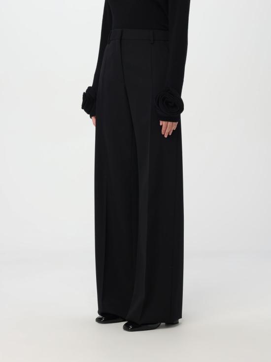 25FW 발렌티노 가라바니 스트레이트 팬츠 5B0RB62088J 0NO Black - VALENTINO GARAVANI