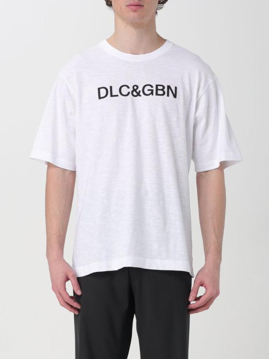 25FW 돌체앤가바나 반팔 티셔츠 G8PN9TG7M8F W0800 White