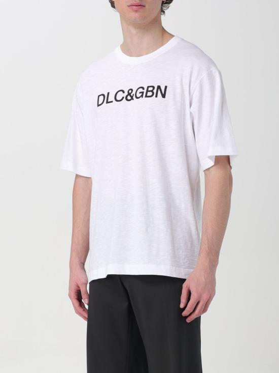 25FW 돌체앤가바나 반팔 티셔츠 G8PN9TG7M8F W0800 White - DOLCE & GABBANA