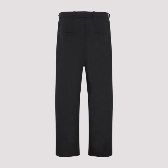  크레이그 그린 스트레이트 팬츠 CGAW23CWOTRS59 Black - CRAIG GREEN