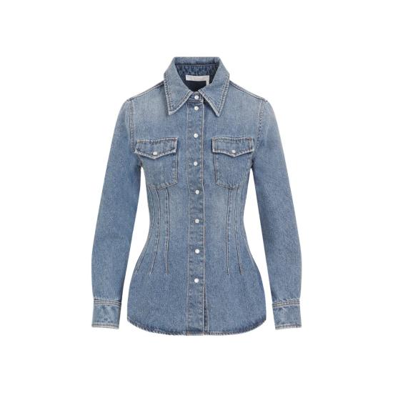  끌로에 셔츠 CHC24SDH01159 470 BLUE