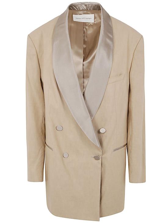  드리스 반 노튼 자켓 241 010425 8373 100 WHITE