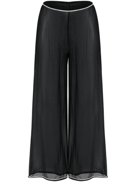 25SS 보디 스트레이트 팬츠 WRF23BT001 BLACK BLACK