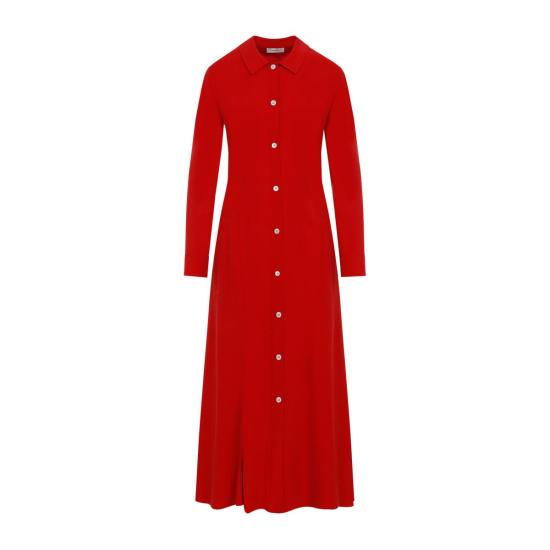 24FW 더로우 롱 원피스 7914 W2861 RED