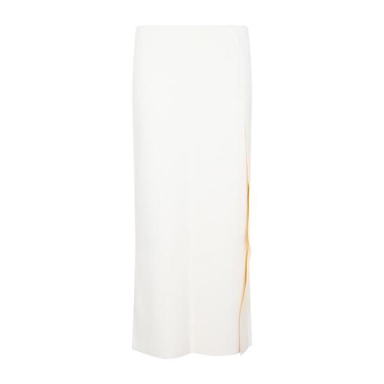  질샌더 롱 스커트 J03MA0115 J18273 102 Beige