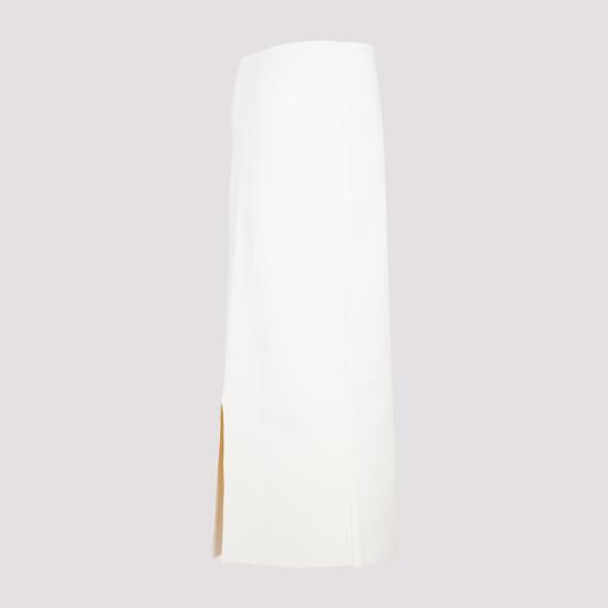  질샌더 롱 스커트 J03MA0115 J18273 102 Beige - JIL SANDER