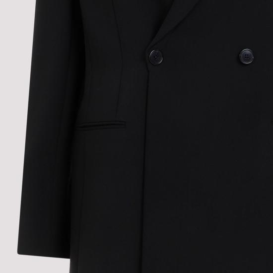  더로우 코트 7428 W2571 Black - THE ROW