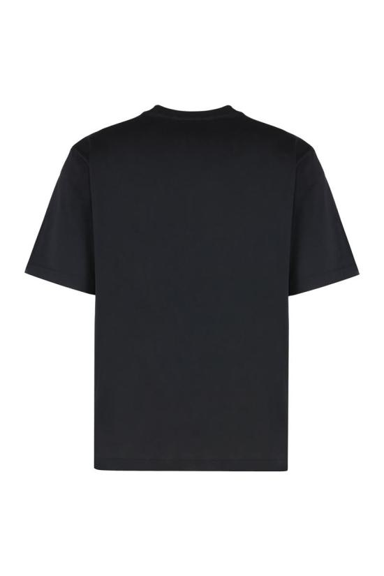 25FW 팜앤젤스 반팔 티셔츠 PMAA089S24JER002 1001 Black - PALM ANGELS