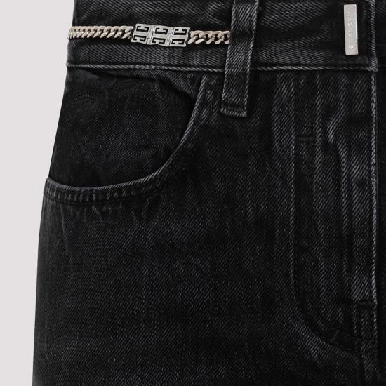 24FW 지방시 스트레이트 팬츠 BW513J5Y3P 001 Black - GIVENCHY