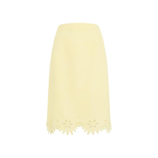  보테가베네타 스커트 786538 V4B00 9242 Yellow