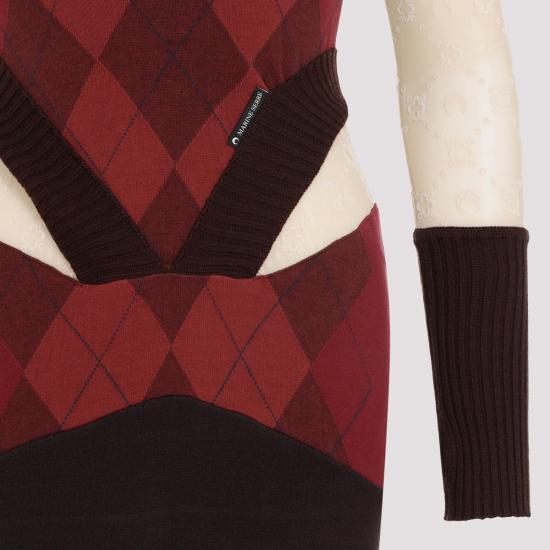  마린세르 롱 원피스 WDR034 UKNI0001 45 MULTICOLOUR - MARINE SERRE