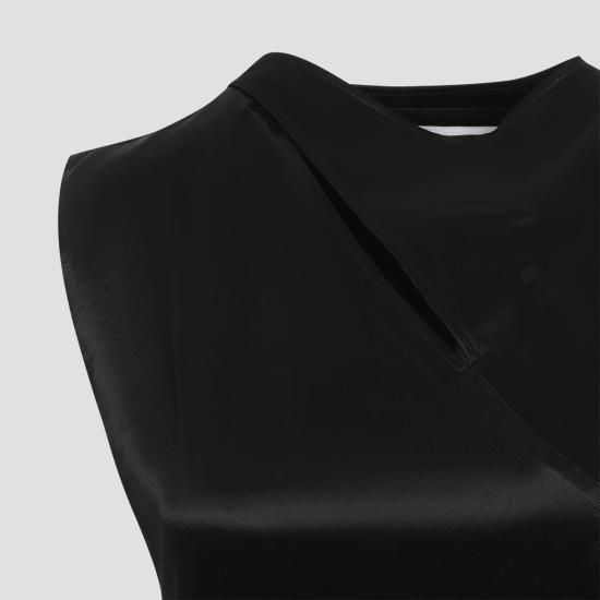 24FW 질샌더 롱 원피스 J03CT0442 J65248 001 Black - JIL SANDER