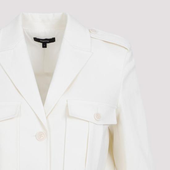  띠어리 바이커 자켓 N1101112 05 Beige - THEORY