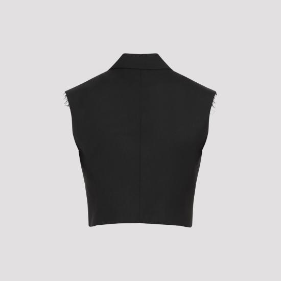 24FW 디젤 베스트 A16412 0NKBV 004 Black - DIESEL