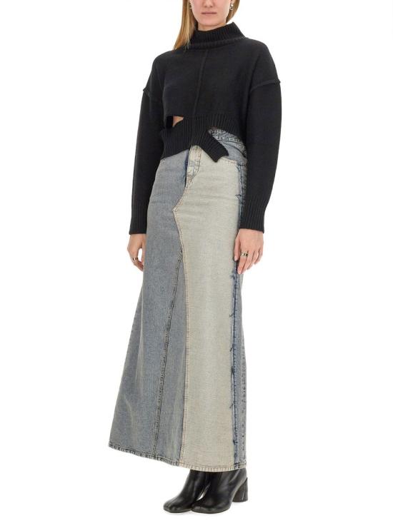 24FW MM6 메종마르지엘라 블라우스 S52HA0285 M13044 900 Black - MM6 MAISON MARGIELA