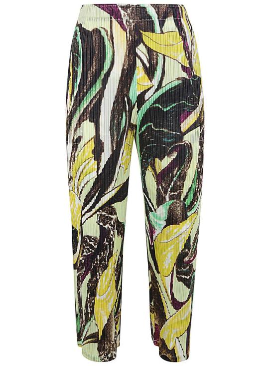  플리츠플리즈 Tardivo 타르디보 플리츠 팬츠  PP46JF694 65 GREEN