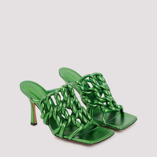  보테가베네타 힐/펌프스 716242 V29N0 4769 GREEN - BOTTEGA VENETA
