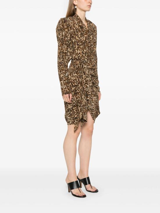  이자벨마랑 숏 원피스 RO0648FAB4J07I 99LE LEOPARD - ISABEL MARANT