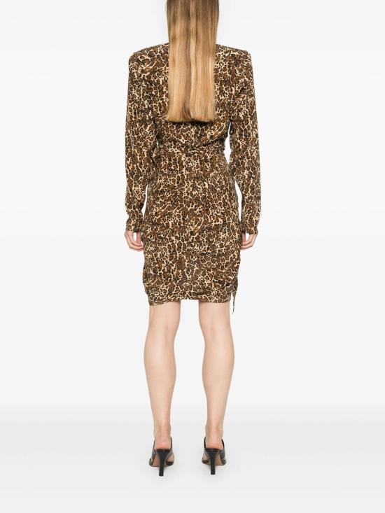  이자벨마랑 숏 원피스 RO0648FAB4J07I 99LE LEOPARD - ISABEL MARANT