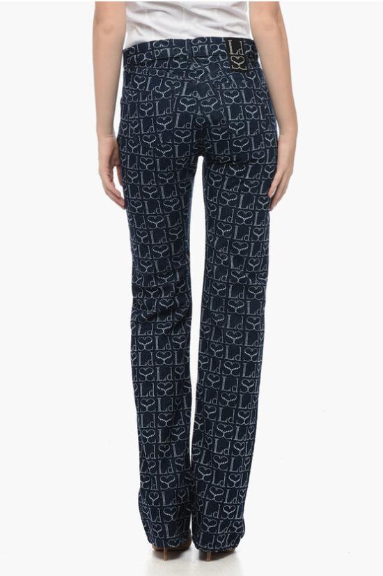  루도빅 드 생 세르넹 데님 팬츠 AW23PT003UDEN002 INDIGO MONOGRAM Blue - LUDOVIC DE SAINT SERNIN