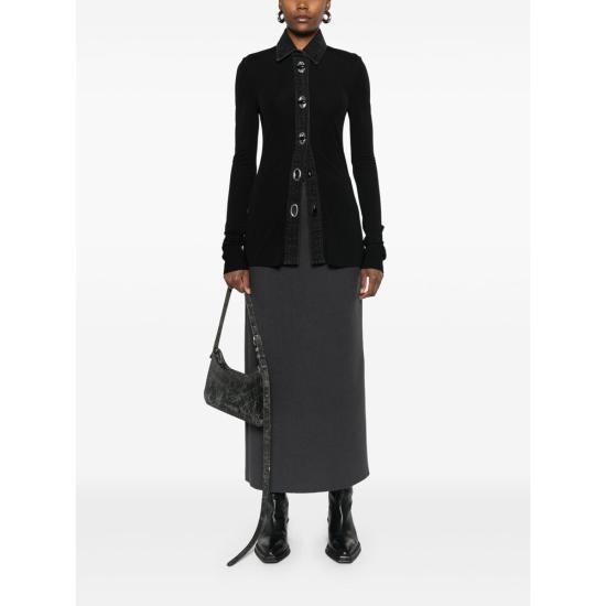  파콘 자크민 미디 스커트 JINJI GREY - FACON JACMIN