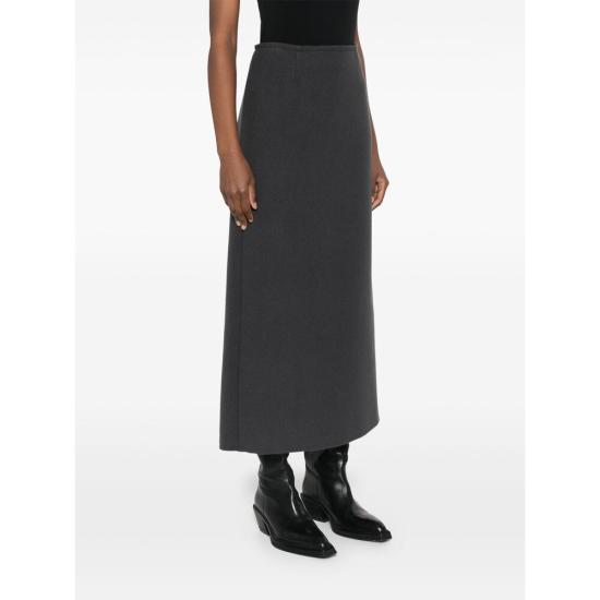  파콘 자크민 미디 스커트 JINJI GREY - FACON JACMIN