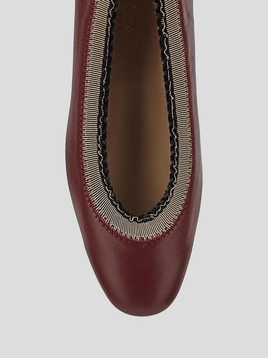 24FW 울라 존슨 플랫 슈즈 UJ43330A 20000 Bordeaux - ULLA JOHNSON