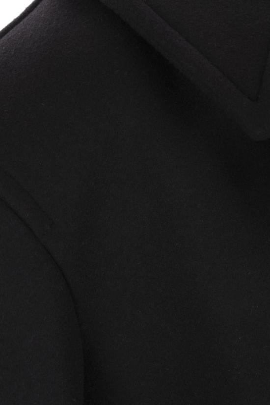 24FW 생로랑 버진 울 피코트  810508Y080W1000 Black - SAINT LAURENT