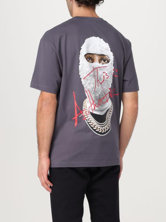 24FW 이놈어닛 반팔 티셔츠 NUW24234 L41 Grey - IH NOM UH NIT