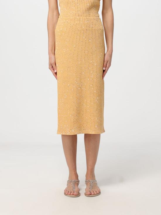 25FW 파비아나 필리피 스커트 GND274F677H433 4030 Tangerine