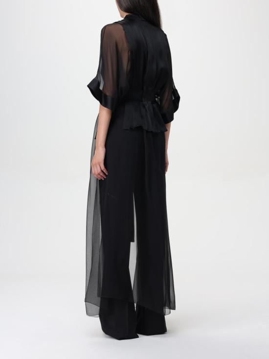  알베르타 페레티 셔츠 02166614 0555 Black - ALBERTA FERRETTI