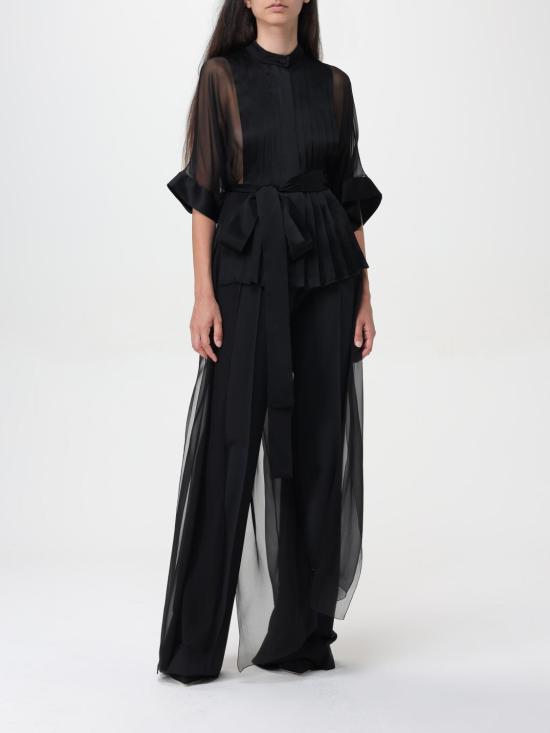  알베르타 페레티 셔츠 02166614 0555 Black - ALBERTA FERRETTI