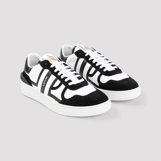  랑방 뮬/슬리퍼 FWSKDK00NYLOA24 0110 OPTIC WHITE BLACK - LANVIN