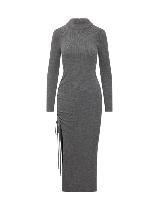 24FW 마이클 코어스 롱 원피스 MF482LZ4VR 071 DERBY HTHR